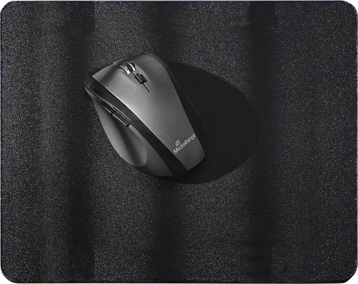 Productafbeelding MediaRange Muismat plat 250x220x3mm zwart