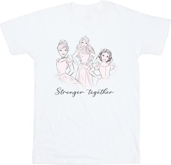 Produktbild Disney Princesses Stronger Together TShirt Mädchen (152, 158)