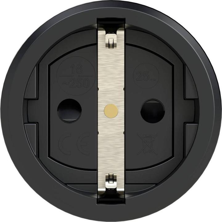 Actual product image PCE PC Electric 2512-ssc Schutzkontaktkupplung Gummi 250 V Schwarz IP54