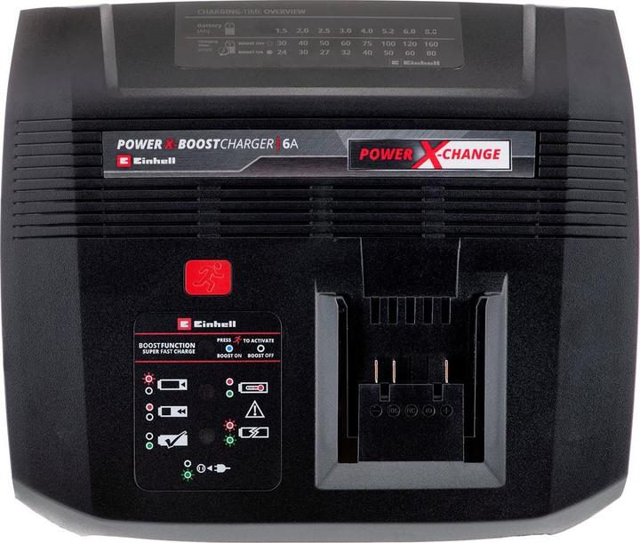 Productafbeelding Einhell 18V 4-6Ah & 6A Boostcharger PXC Power X-Change PLUS 4512143 Gereedschap accu en lader 6Ah (18 V)