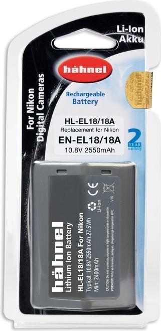 Produktbild Hähnel HL-EL18 Kamera-/Camcorder-Akku Lithium-Ion (Li-Ion) (Akku)