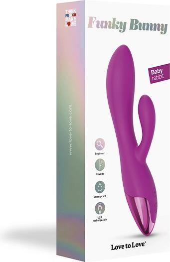 Produktbild Love to Love Funky Bunny - Kaninchen-Vibrator - Rosa