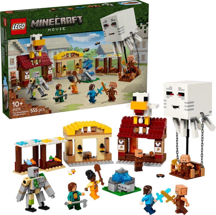 Actual product image LEGO Attack of the Ghast balloon (21273, LEGO Minecraft)