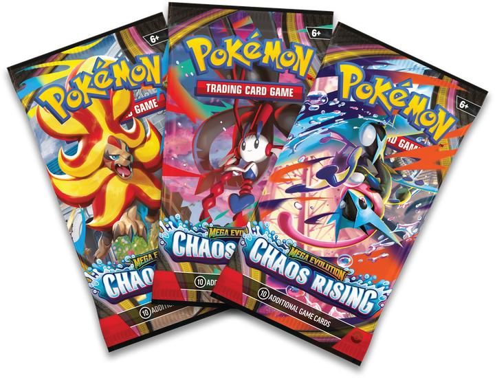 Produktbild Pokémon Pokemon ME04 3-Pack Blister EN (Englisch, Blister Pack)