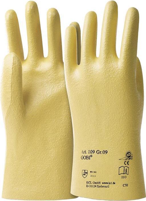 Honeywell Gloves Gobi 109 size 8 yellow EN 388 PPE category II (8)
