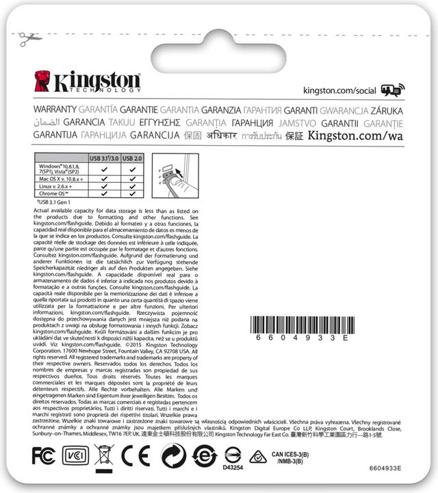 Produktbild Kingston DataTraveler G4 (32 GB, USB-A)