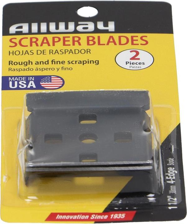 Actual product image Peka Pinselfabrik Replacement Blades 65mm Pull Scraper Allway