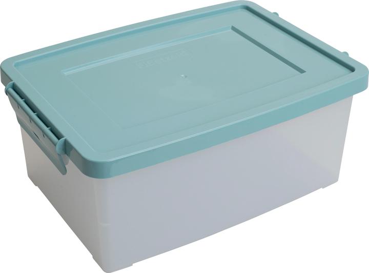 Betzold Aufbewahrungsbox, 16 x 39,5 x 27,5 cm, weiss-transparent, treeNside (39.50 cm, 11.60 l)