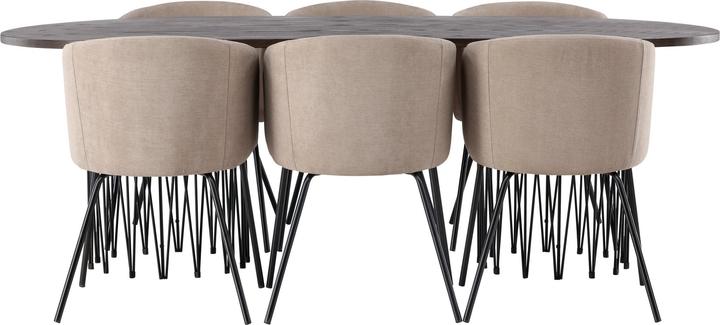 Actual product image Venture Home Stone oval, Berit (MDF)