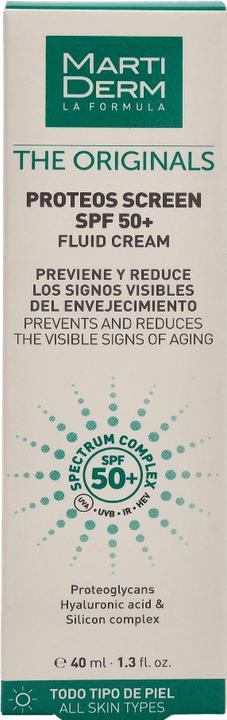Actual product image Martiderm PROTEOS SCREEN SPF50 40 ML (SPF 50+, 40 ml)
