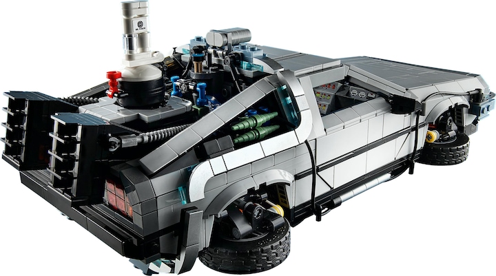 Produktbild LEGO Zeitmaschine aus Zurück in die Zukunft (10300, LEGO Icons, LEGO Seltene Sets)