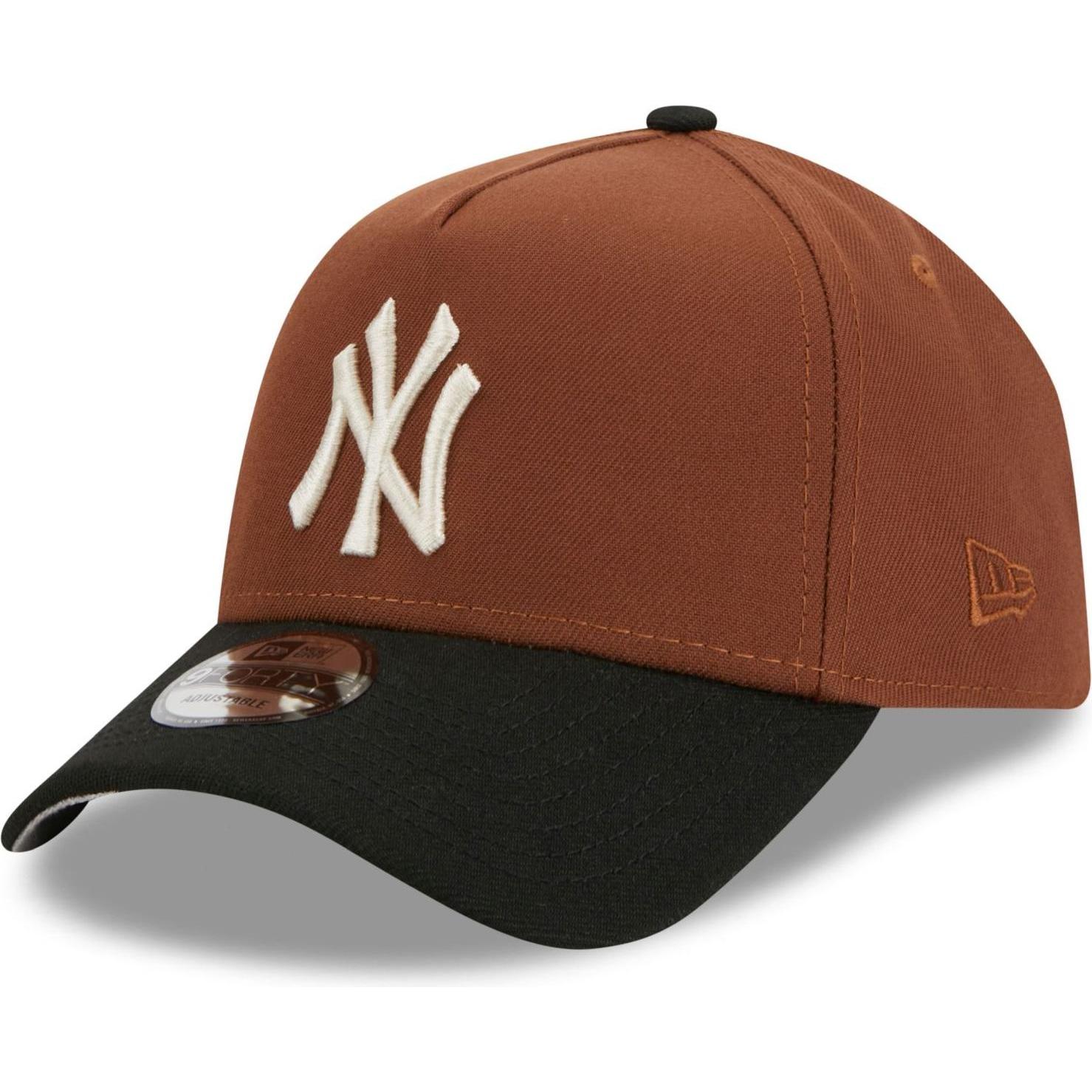 New Era, Herren, Cap, 9Forty Trucker Sidepatch New York Yankees, Braun