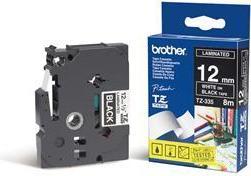 Produktbild Brother TZe-335 (1.20 cm, Schwarz, Weiss)