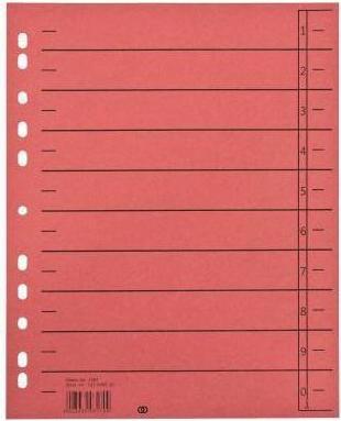 Soennecken Trennblatt oeco 1459 A4 230g Karton rt 100St.