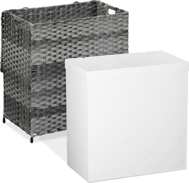 Actual product image Relaxdays Laundry basket (110 l)