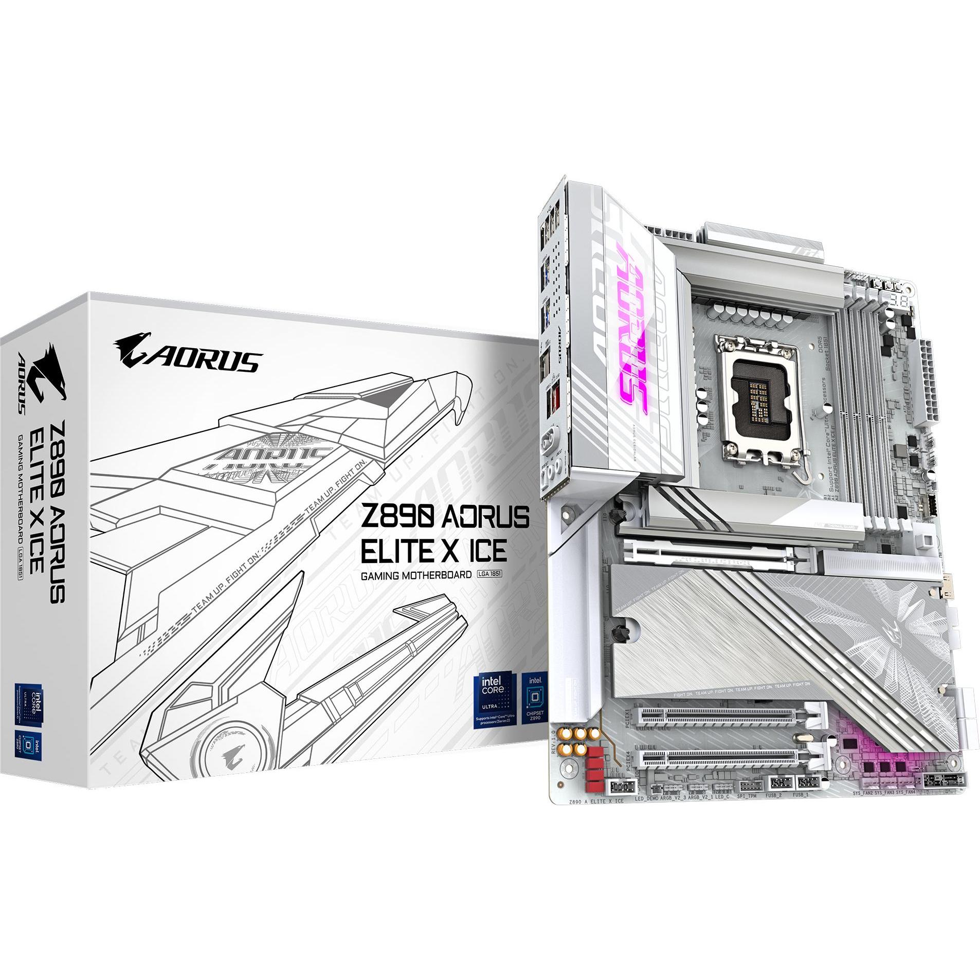 Gigabyte Z890 AORUS Elite X ICE (LGA 1851, Intel Z890, ATX), Mainboard