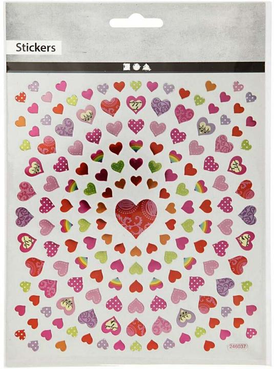 Actual product image Creativ Company Motif stickers hearts