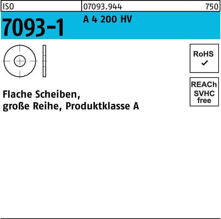 Image du produit Rondelle ISO 7093-1 4 A 4 200 HV