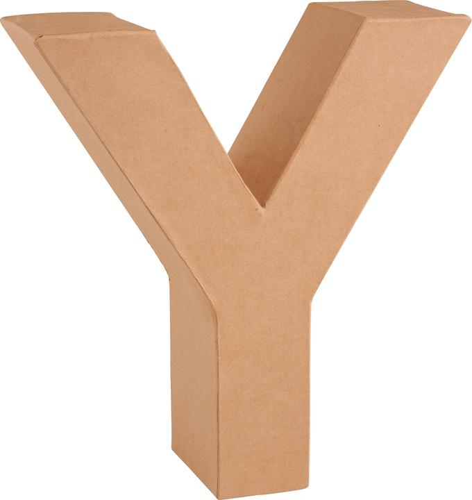 Glorex Cardboard letter Y 17,5X5,5cm