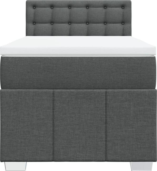 Produktbild VidaXL Bo x springbett mit Matratze 140 x 190 cm Stoff (140 x 190 cm)