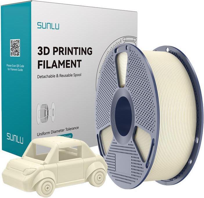 Productafbeelding Sunlu PETG-Filament (Elfenbein) (PETG, 1.75 mm, 1000 g)