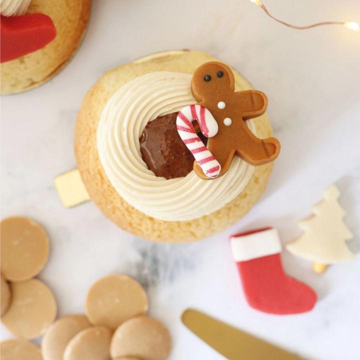 Actual product image ScrapCooking Marzipandekor Weihnachten gemischt (6 pcs.)