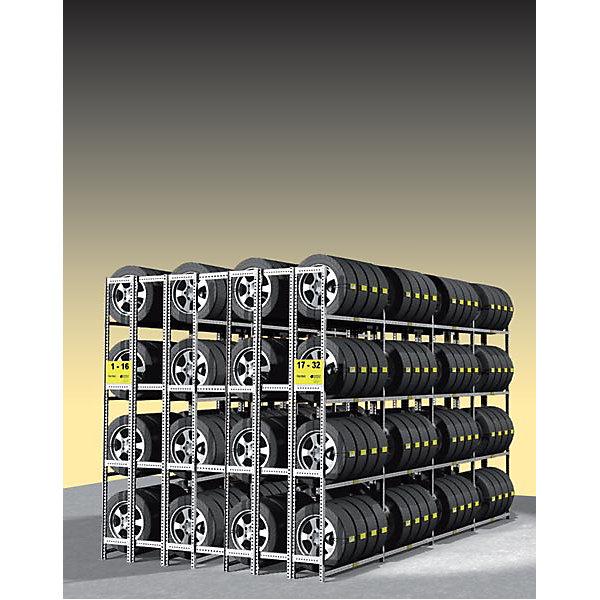 Actual product image kaiserkraft Tire rack, galvanized