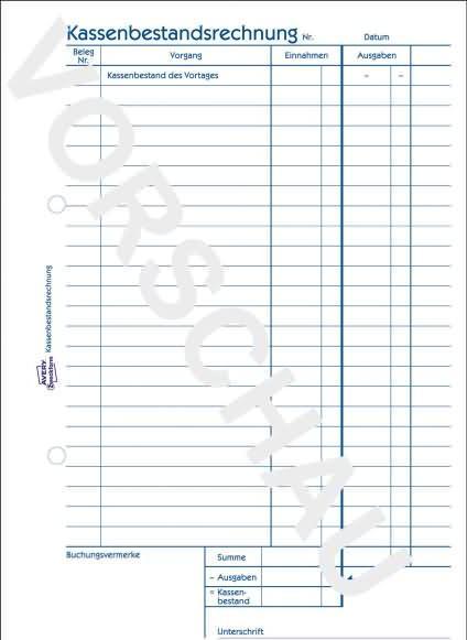 Image du produit Avery RecyclageÂ Compte de caisse (50x)