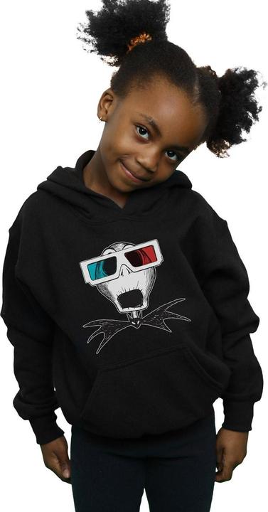 Immagine prodotto Disney Nightmare Before Christmas Jack Skellington 3D Glasses Felpa con Cappuccio Ragazze (116)