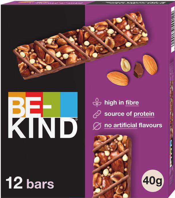 Be-Kind Noix de lait et de chocolat blanc (480 g, 12 pcs)