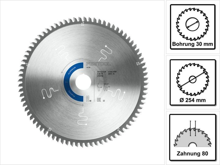 Productafbeelding Festool Cirkelzaagbladen met hardmetalen punt