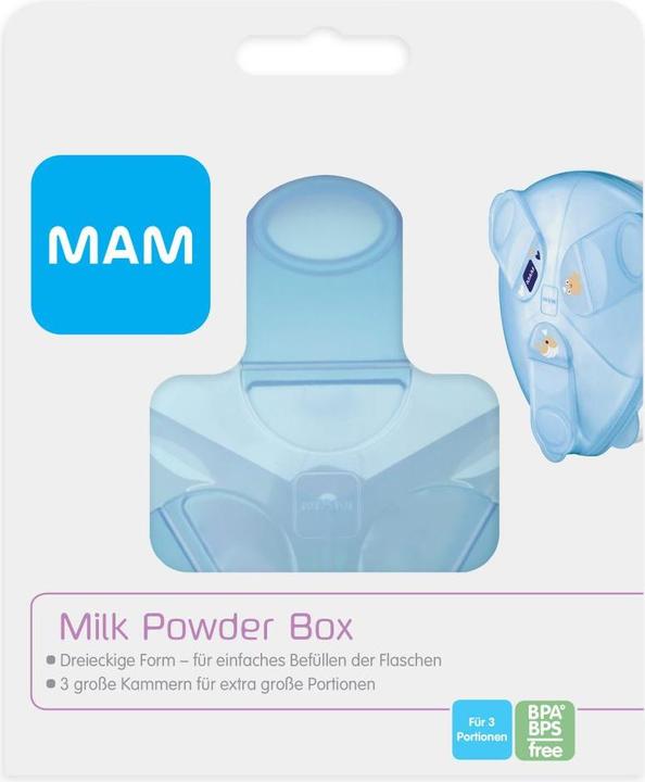 MAM Milk Powder Box, distributeur de lait en poudre, baleine/grenouille