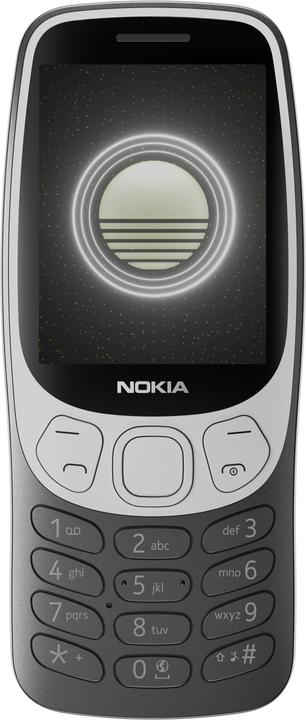 Nokia Mobiltelefon 3210 4G 2,4” QVGA 64 MB 128 MB Schwarz (2.40", 2 Mpx)