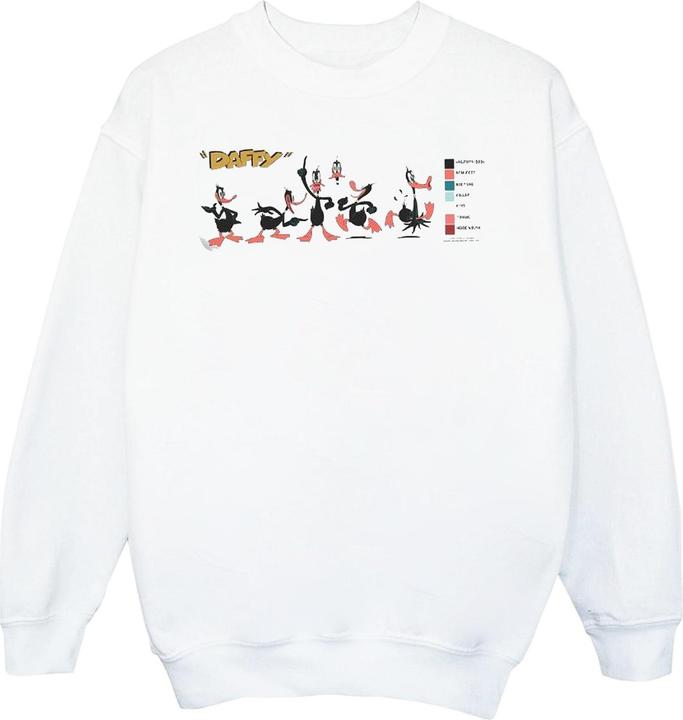 Produktbild Looney Tunes Daffy Duck Colour Code Sweatshirt (XL)