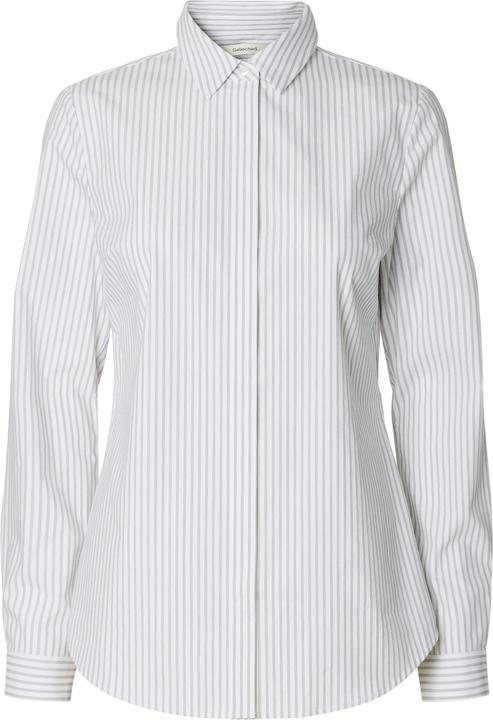 Immagine prodotto Selected Slfromie Ls Striped Fitted Shirt Noos (38)