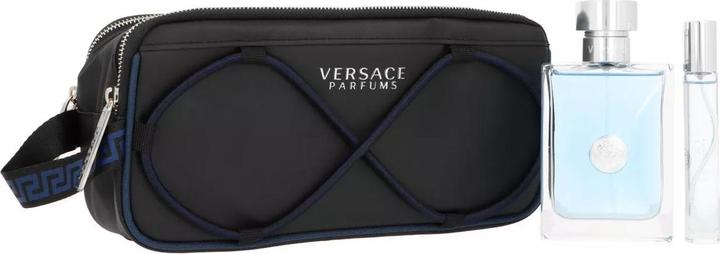 Produktbild Versace Pour Homme Set 100ml EDT Spray 10ml EDT Spray with Bag (Parfum Set)