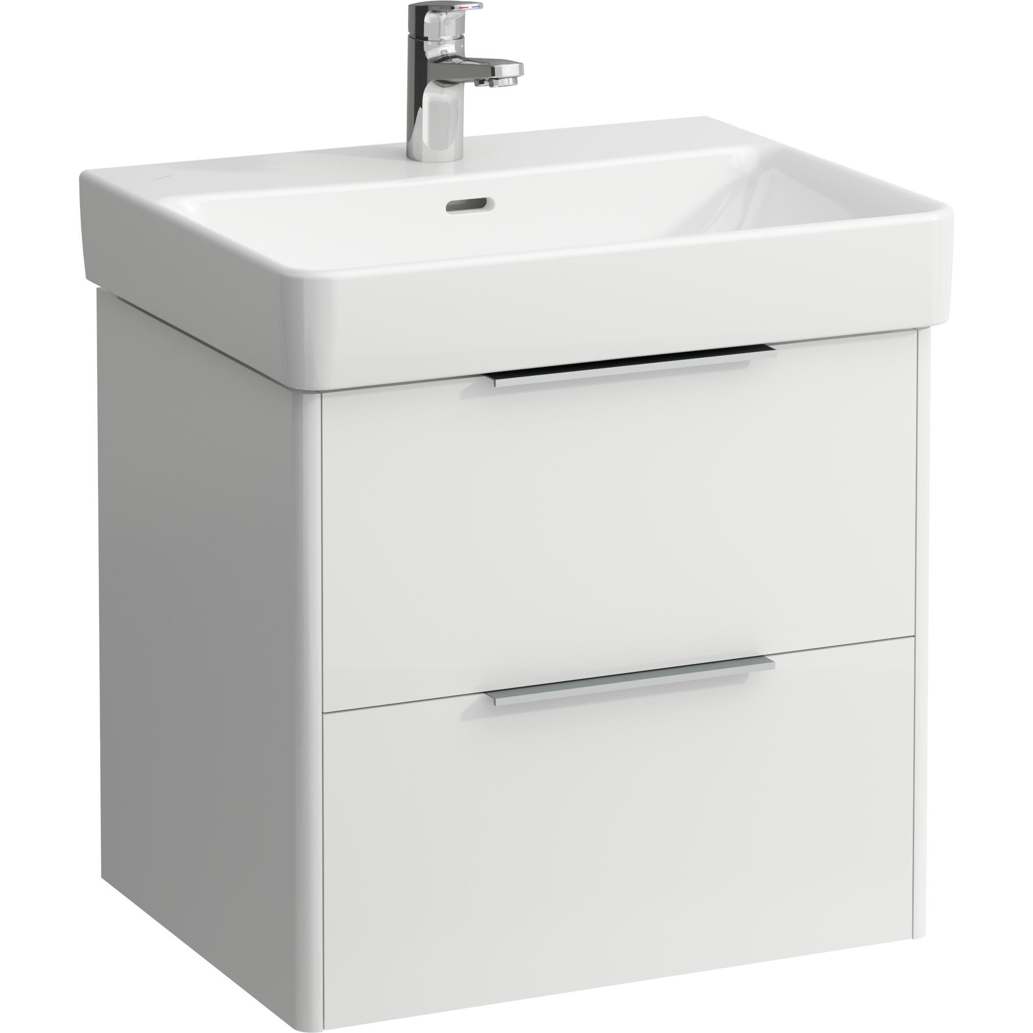 Laufen, Waschbeckenunterschrank, Base Waschtischunterschrank, 2 Schubladen, 570x440x530mm, für Waschtisch H810963, H4022...