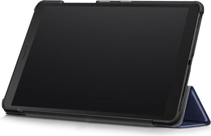 Productafbeelding Cover-Discount Galaxy Tab A 8.0 / 2019 - Tri-fold Smart Case donkerblauw (Samsung Galaxy Tab A8)