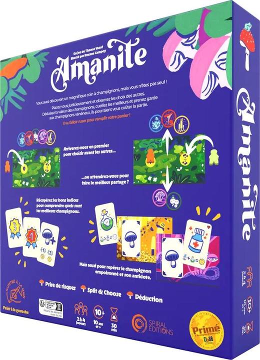 Produktbild Spiral Editions Amanite (Französisch, 2 - 4 Spieler)