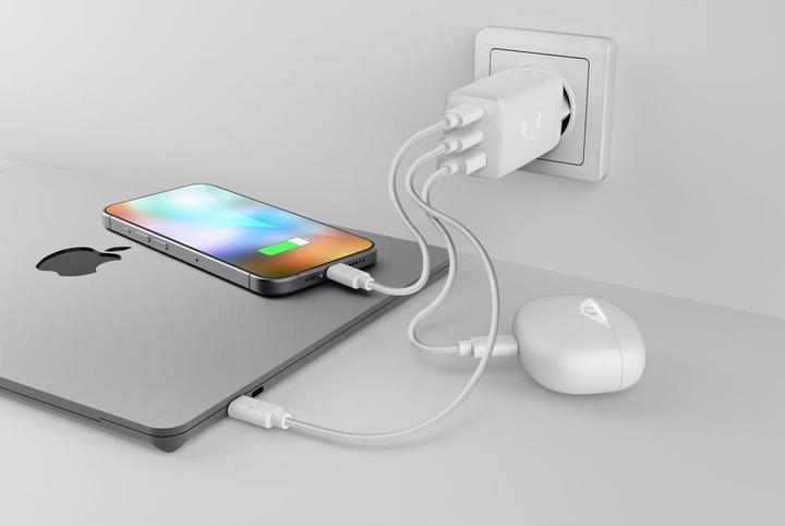 Produktbild Fresh'N Rebel Fresh 'n Rebel Wall Charger Ice Grey 67W (67 W, 3 Ports)