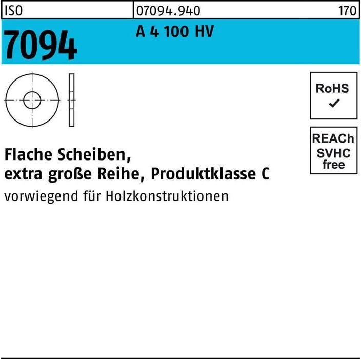 Actual product image Washer ISO 7094 12 A 4 100 HV