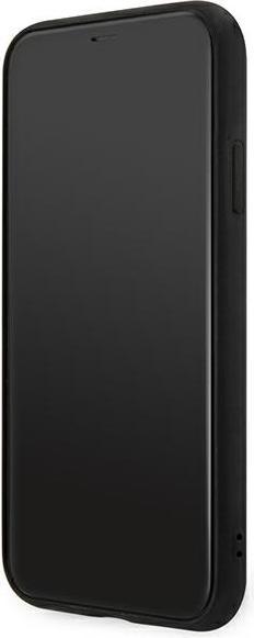 Productafbeelding Guess GUHCN61G4GFGR iPhone 11 6.1" szary/grijze hardcase 4G Metaal Gouden Logo (Apple iPhone 11)