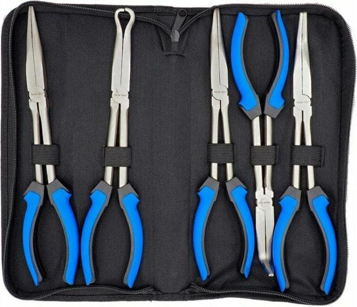 Actual product image Silver Pliers 280mm, set of 5 pcs. (29 mm)