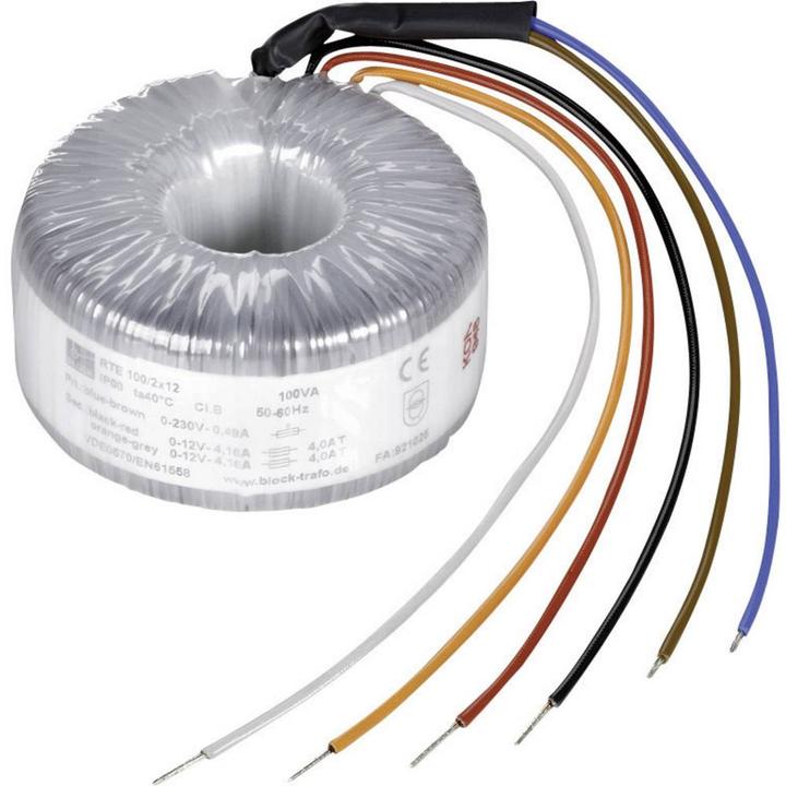 Produktbild Block Ringkerntransformator Ringkern Sicherheits /Trenntransformator