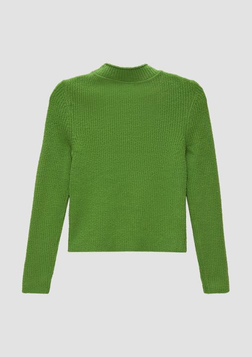 Produktbild s.Oliver Strickpullover Gerippter Strickpullover im Slim Fit (XL)