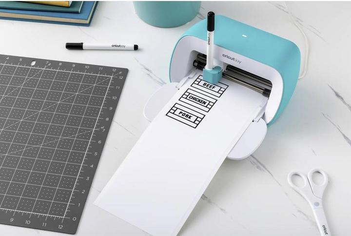 Actual product image Cricut Smart Vinyl Permanent Joy 14x33cm 4 sheets Writable Black (P)