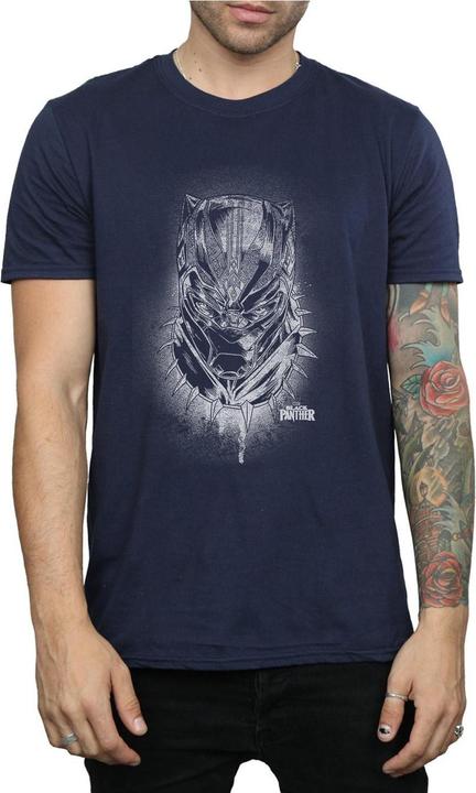 Image du produit Mens Black Panther Spray Headshot T-Shirt (XL)