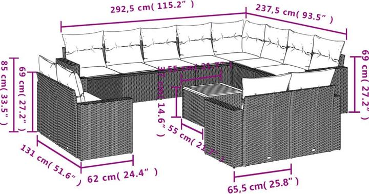 Produktbild vidaXL Birdie