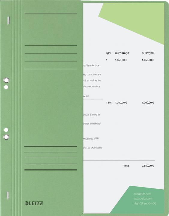 Produktbild Leitz Sammelmappe 1/2 Deckel (A4, 1x)