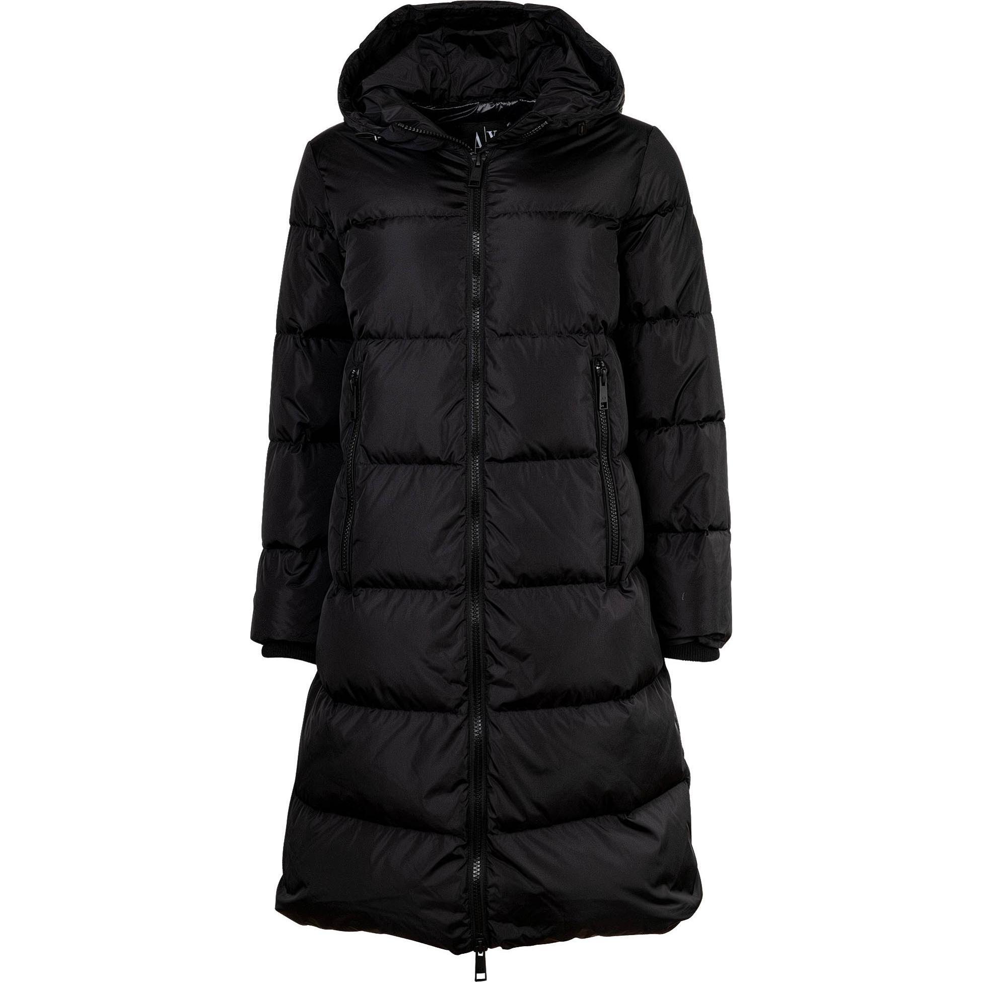Armani Exchange, Damen, Winterjacken, Down Jacket, Schwarz